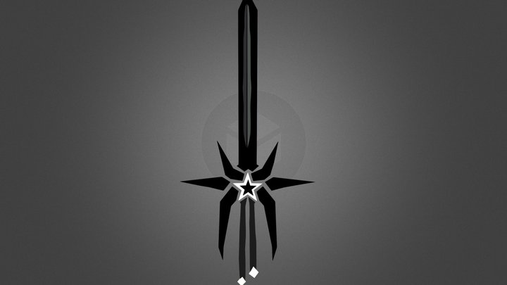 Sparky's Space Sword 3D Model