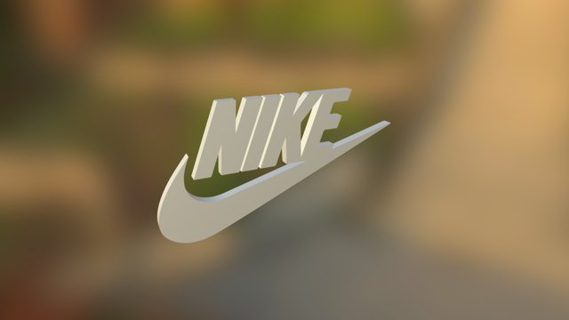 Logo- Nike 3D Model