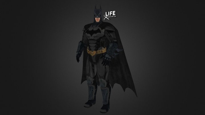 Batman Arkhan 3D Model