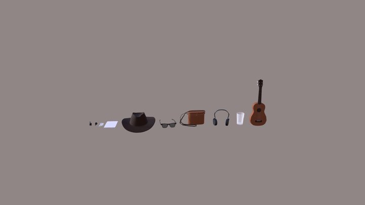 XYZ HOMEWORK 10 Subjects 3D Model