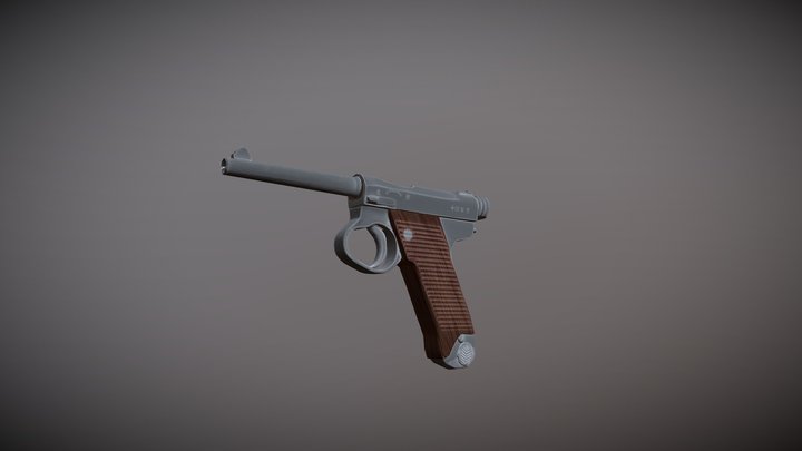 Pistol 3D Model