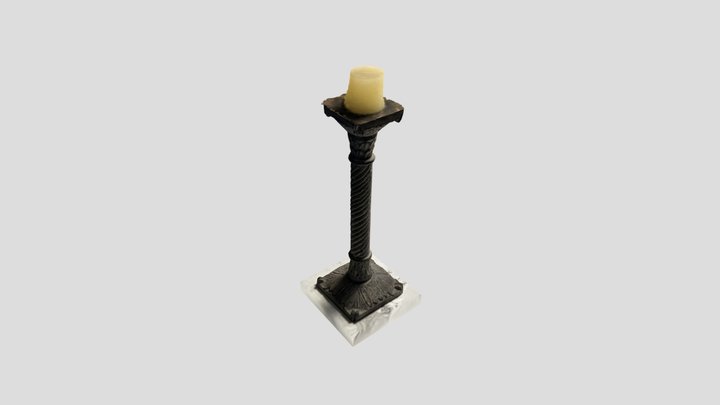 Candle Stick 3D Model