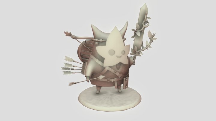 Korok of the Wild 3D Model