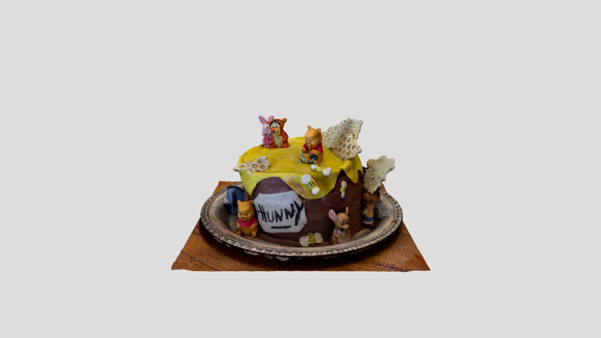 Winnie The Poo Birthday Cake
