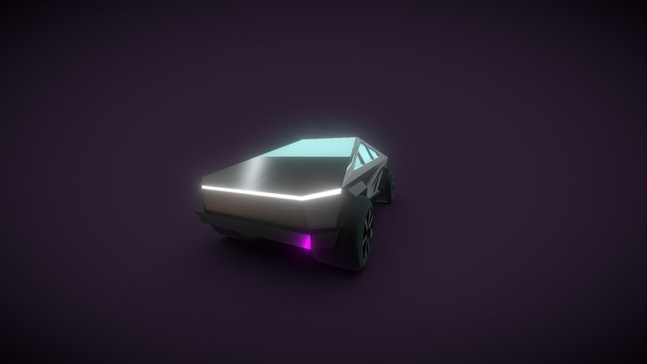 free asset: Cybertruck 3D Model