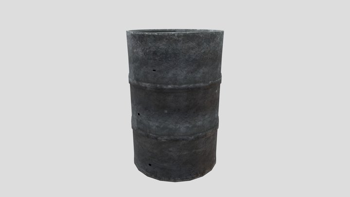 Barrel 3D Model