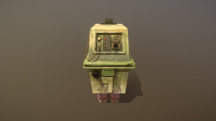 Star Wars DN-LD Droid 3D Model