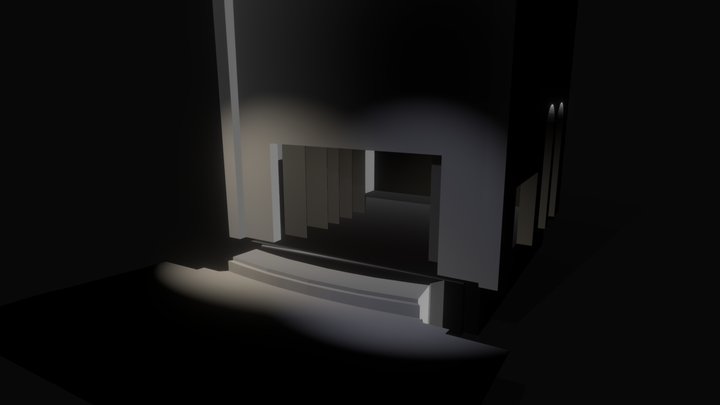 Theatre stage 3D Model