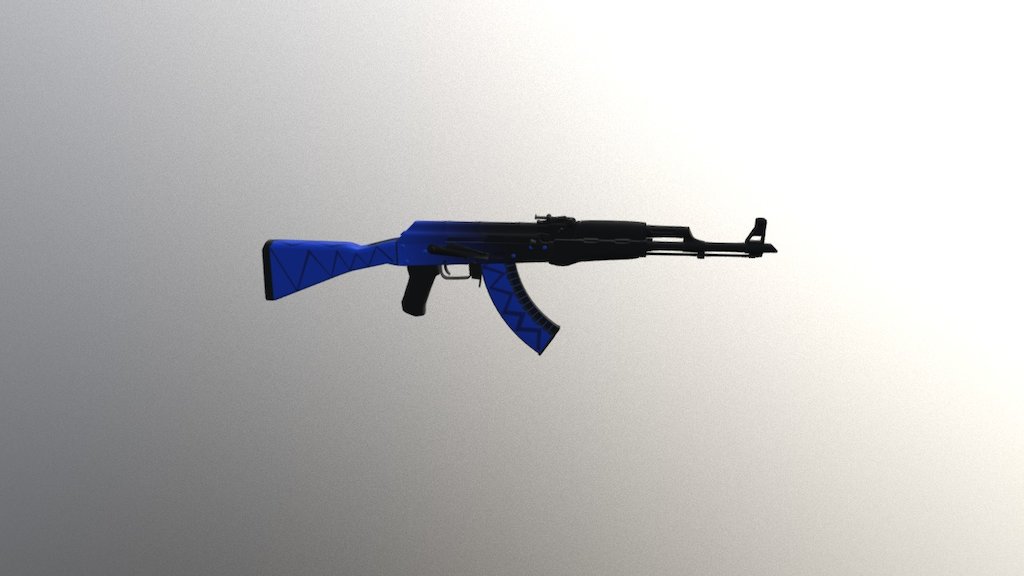 AK-47 | Blue fire