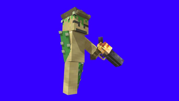 Desert dude no name yet 3D Model