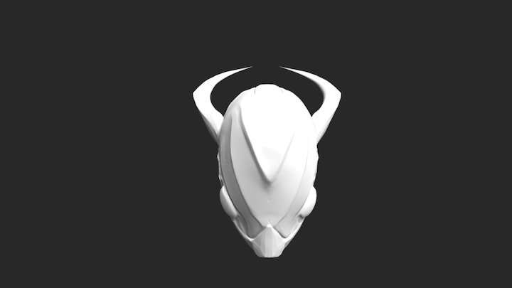 "Protector" Helmet Sculpt 3D Model
