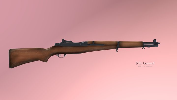 Smiley_Alex_Garand 3D Model