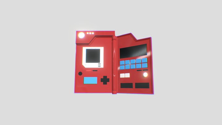 Pokedex 3D Model