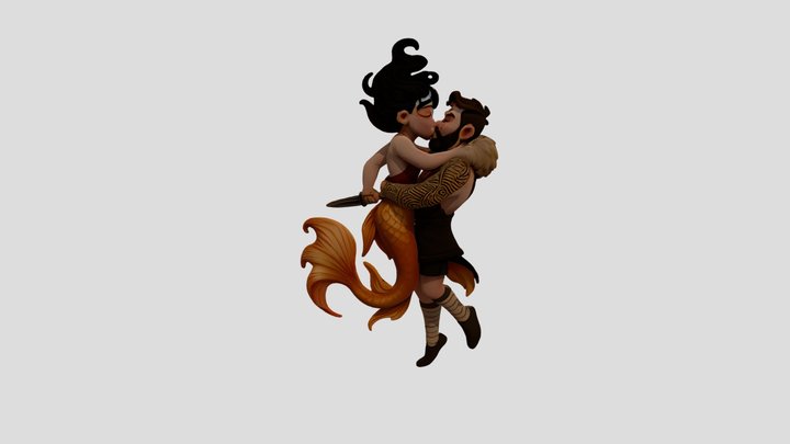 Mermaid 3D Model