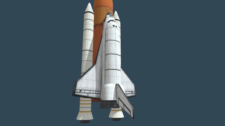 space shuttle 3D Model