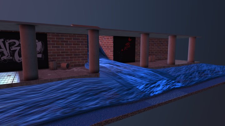 Finished Product Diorama 3D Model