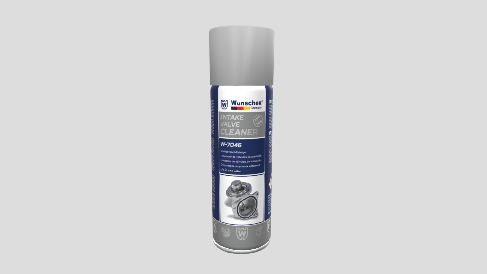 W7046 Intake Valve Cleaner — Sketchfab embed 3D viewer