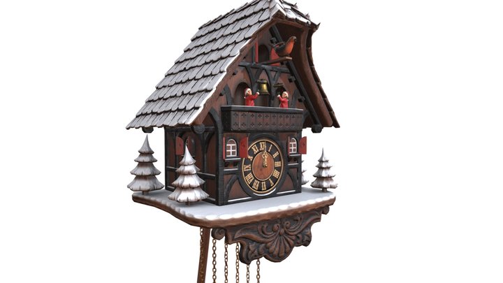 Cuckoo_Clock 3D Model