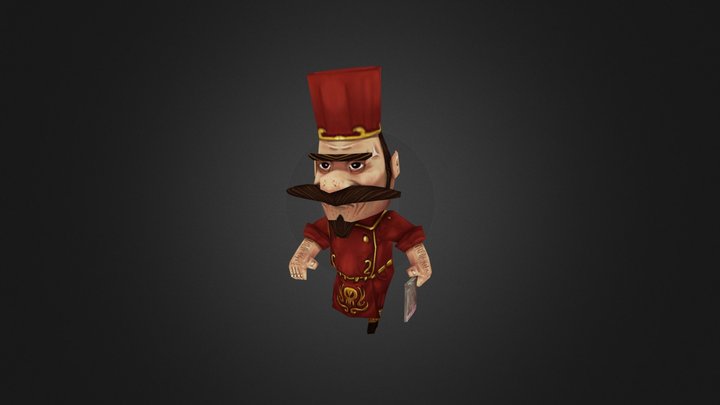Killer Chef 3D Model