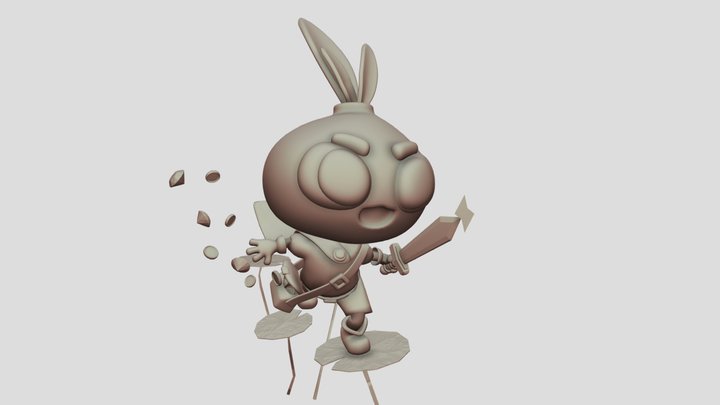 A Simple Leif 3D Model