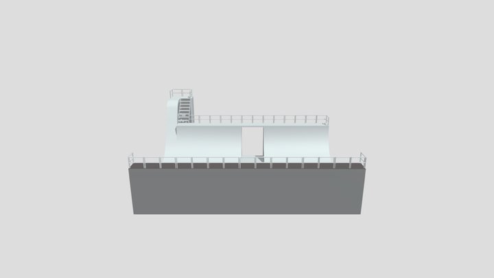 Halfpipe assignment 3 3D Model