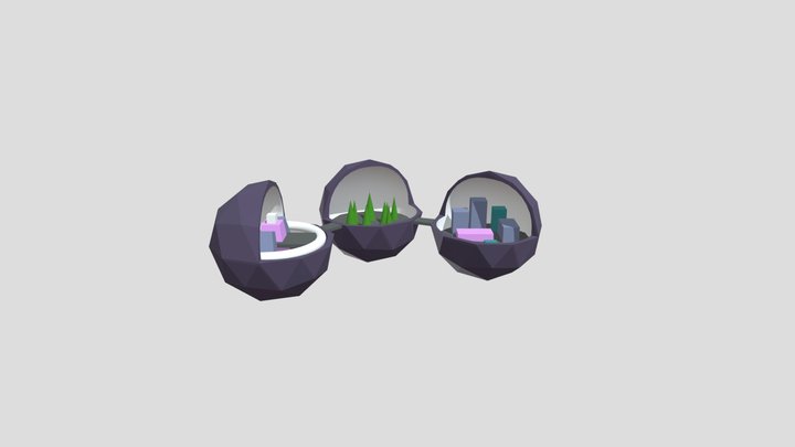 Eco-system 3D Model