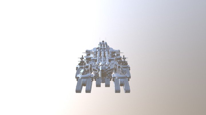 100W 3D Model
