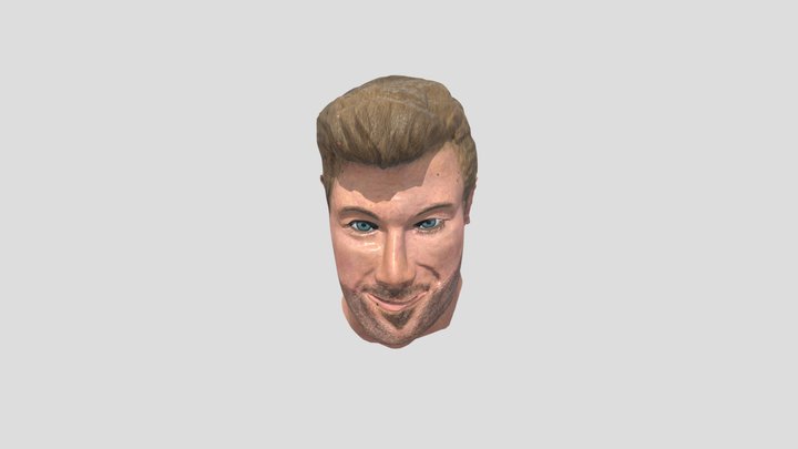 Chris Hemsworth Bust 3D Model