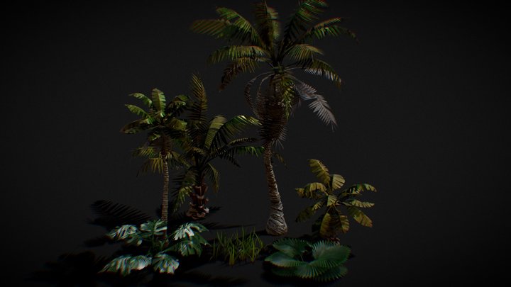 jungle foliage 3D Model