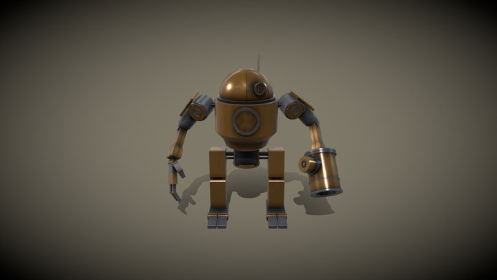 robot model CA1 3D Model