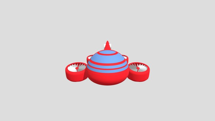 among-us-the-airship 3D Model