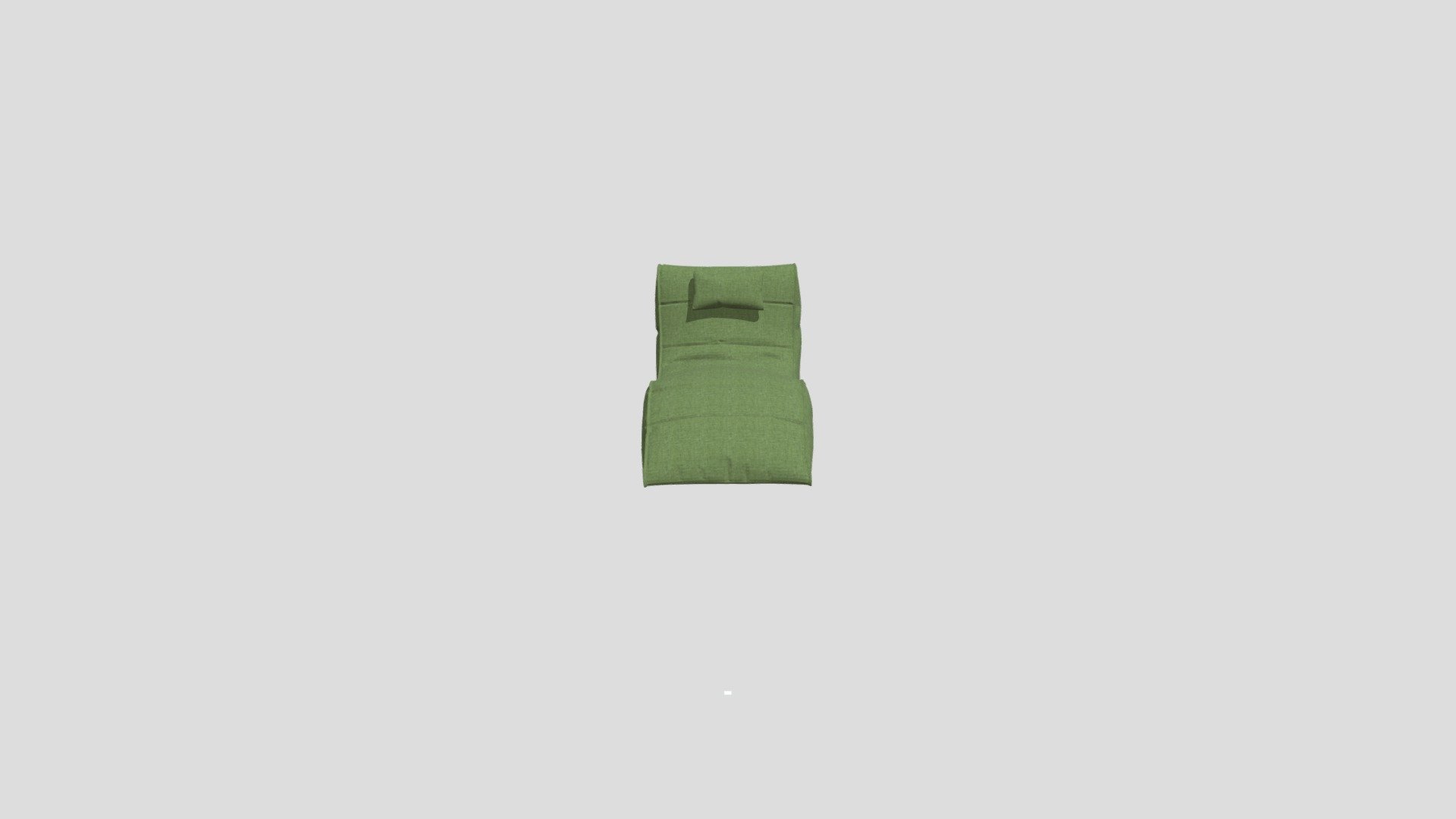 Green sofa