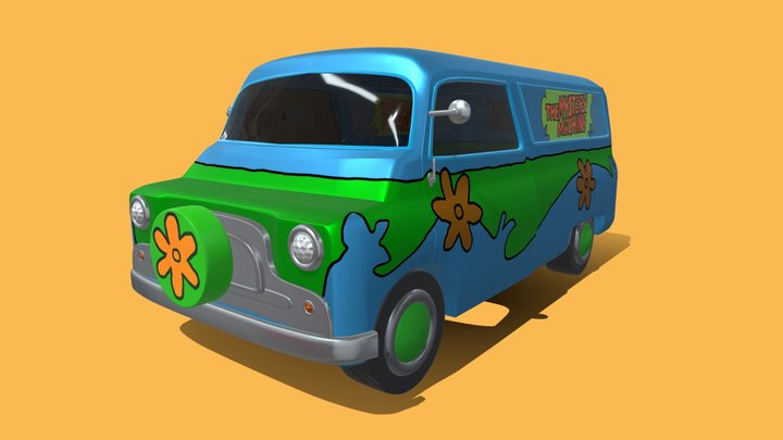 Mystery Machine- Mackenzie Kandil 3D Model