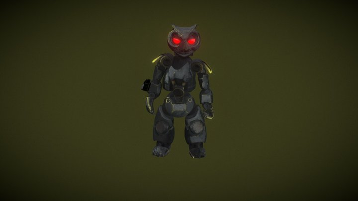 Kestrel 0-2 3D Model