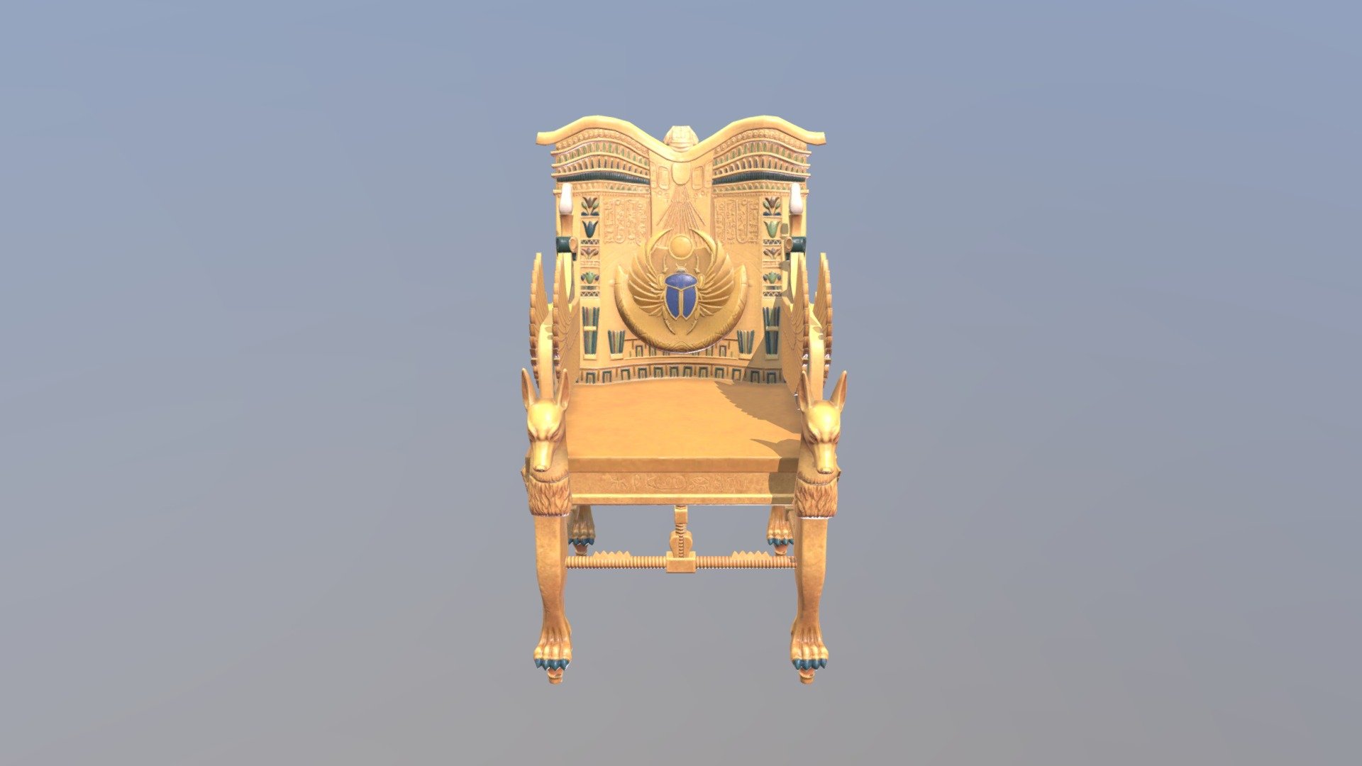 PUBGM: Pharaoh chair - Download Free 3D model by halloweeks [7dd337d ...