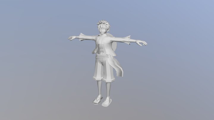 Luffy Modle 3D Model
