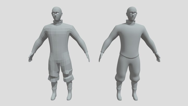 Bolin_Retopo_18 3D Model