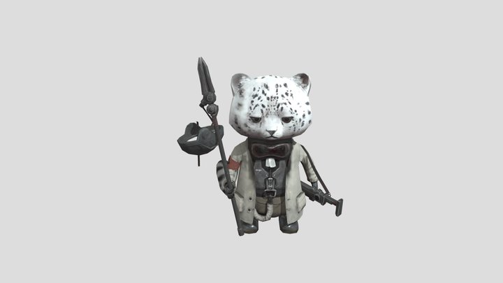 Cat 3D Model