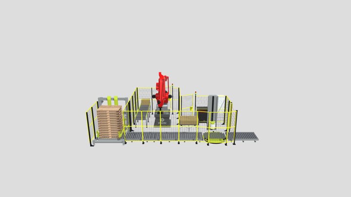 Palletizing SRM-160 3D Model