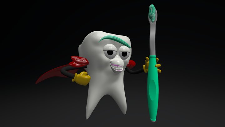 Super Dente 3D Model