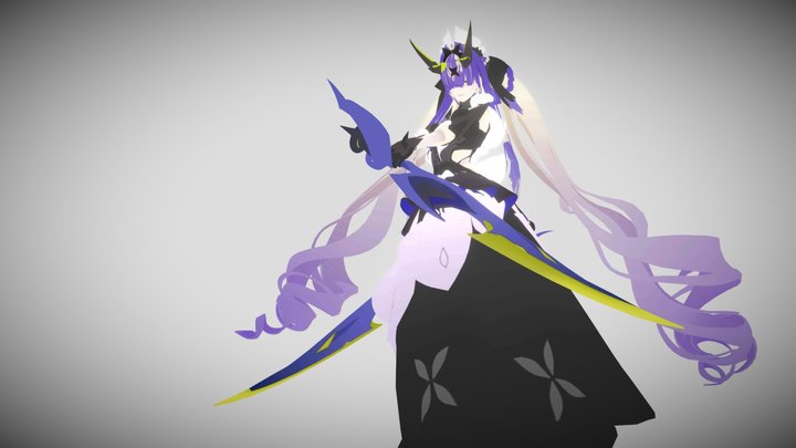 Airi Dimension Breaker (Arena Of Valor) 3D Model