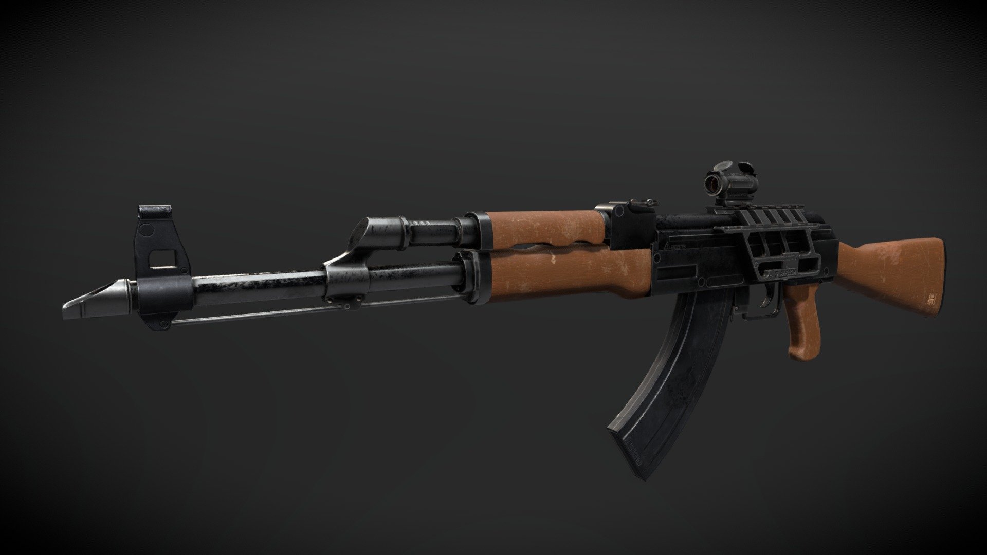 AKM - 3D model by Derin Pinarbasi (@DerinPinarbasi) [7ddbc56] - Sketchfab