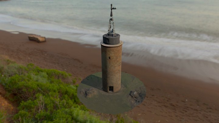Old windmill 3D Model