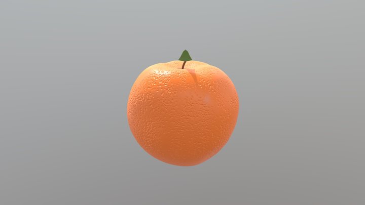 mandarine 3D Model