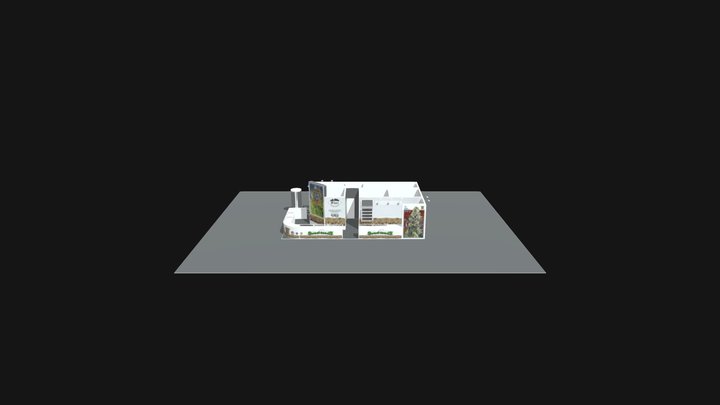 Spannabis Stand 2021 3D Model