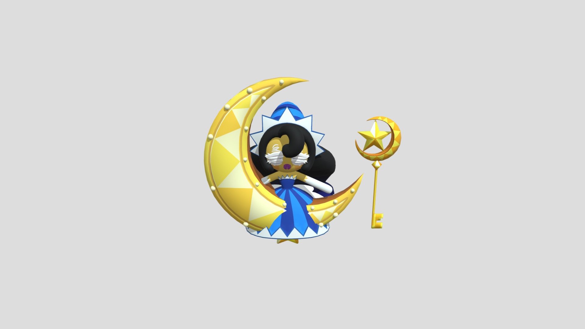 Moonlight Cookie — Sketchfab embed 3D viewer