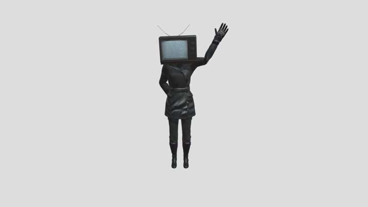 TV Women by skibidi 3D Model