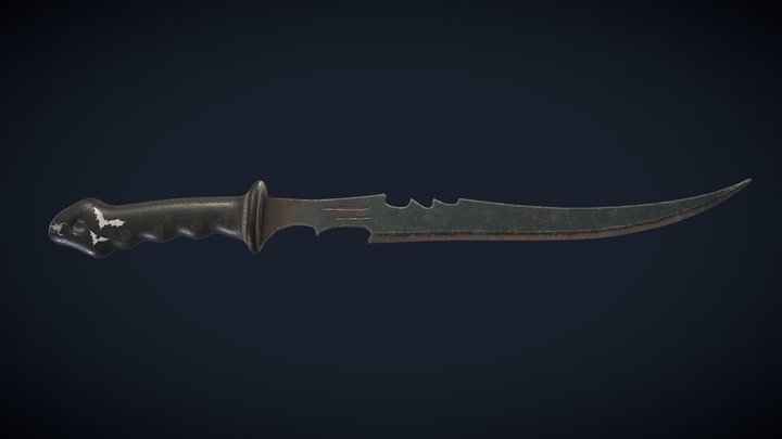 Knife_9_MB – Modello 3D gratuito STL