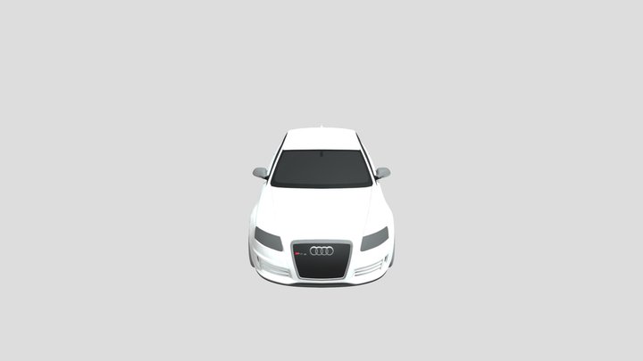 Audi RS6 2009 Sedan for 3D-printing