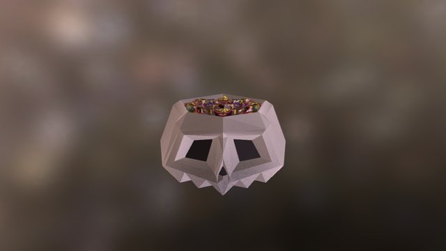 Candy Skull 3D Model